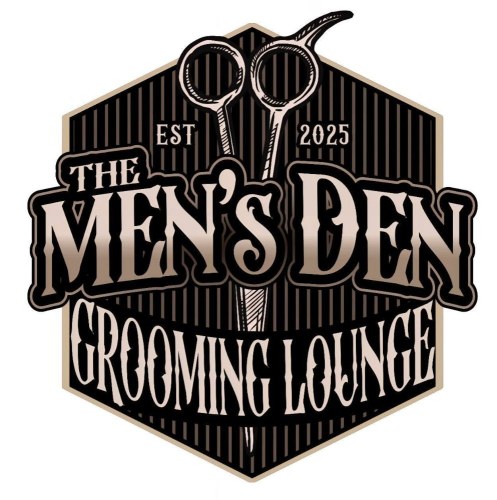 The Men's Den Grooming Lounge logo